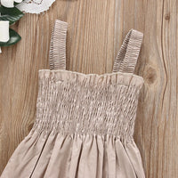 Infant Baby Girl Romper Clothes Ruched Casual Sleeveless Newborn Bodysuit with Headband Summer Jumpsuit Cute Toddler Outfit Suit