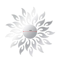 Removable 3D Sun Pattern Mirror Surface Wall Sticker for Home Decor