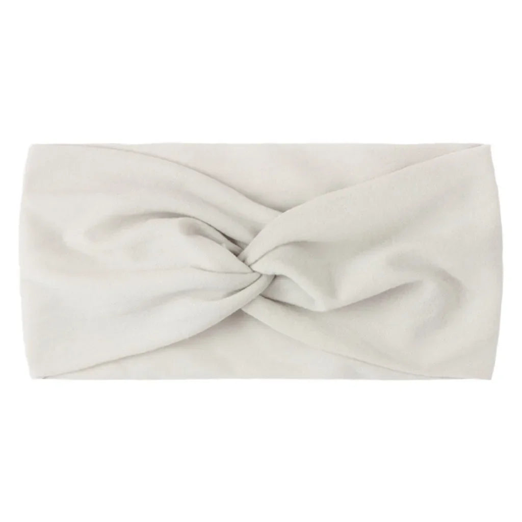 1 PCS Spring Summer Candy Color Baby Headband Girls Twisted Knotted Soft Elastic Baby Girl Headbands Hair Accessories