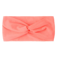 1 PCS Spring Summer Candy Color Baby Headband Girls Twisted Knotted Soft Elastic Baby Girl Headbands Hair Accessories