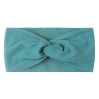 1 PCS Spring Summer Candy Color Baby Headband Girls Twisted Knotted Soft Elastic Baby Girl Headbands Hair Accessories