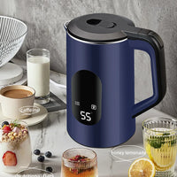 3L Stainless Steel Electric Digital Display Hot Water Boiler Auto-Shutoff Thermal Water Kettle Boil Water Pot Home Kitchen Tool