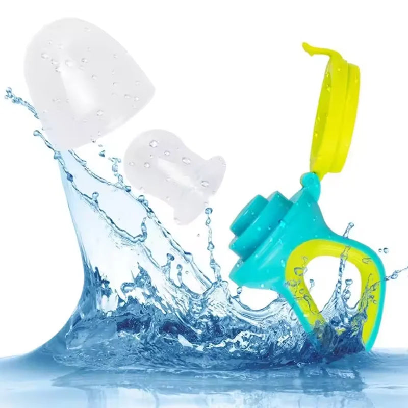 Newborn Baby Pacifier Training Rice Spoon Infant Cereal Food Supplement Feeder Tableware Squeezing Feeding Bottle Cup Silicone