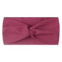 1 PCS Spring Summer Candy Color Baby Headband Girls Twisted Knotted Soft Elastic Baby Girl Headbands Hair Accessories