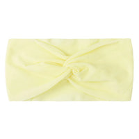 1 PCS Spring Summer Candy Color Baby Headband Girls Twisted Knotted Soft Elastic Baby Girl Headbands Hair Accessories