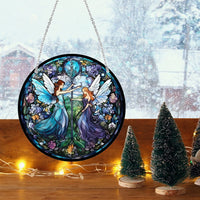 Suncatcher Butterfly Acrylic Window Wall Hanging Ornament Peacock Home Decoration Panel for Garden Corridors and Home Decoration
