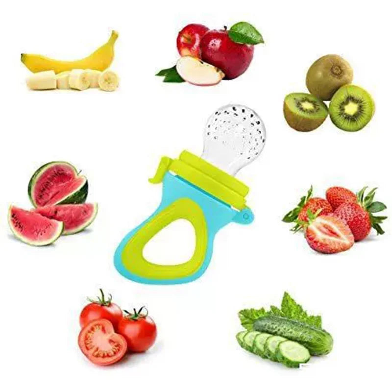 Newborn Baby Pacifier Training Rice Spoon Infant Cereal Food Supplement Feeder Tableware Squeezing Feeding Bottle Cup Silicone