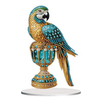Acrylic Special Shape Eagle Table Top Diamond Painting Ornament Kits 5D DIY Diamond Art Tabletop Decorations Bedroom Table Decor