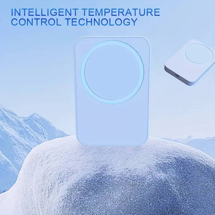 "Lightweight Magnetic Power Bank: 10000mAh, Fast Charging +FCC Certified. Perfect for iPhone 16/17!"