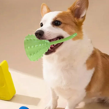 Dog Chew Toy Food Leakage Interactivity Bite-resistant Dog Toy High Elasticity Puppy Toy Dog Accessories