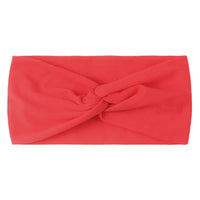 1 PCS Spring Summer Candy Color Baby Headband Girls Twisted Knotted Soft Elastic Baby Girl Headbands Hair Accessories