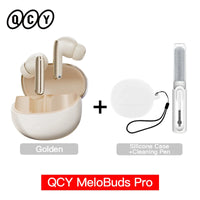 QCY MeloBuds Pro ANC Bluetooth 5.3 Earphones Wireless 46dB Hybrid ANC Hi-Res LDAC Earbuds 6 Mic Headphones 34H in-Ear Detection