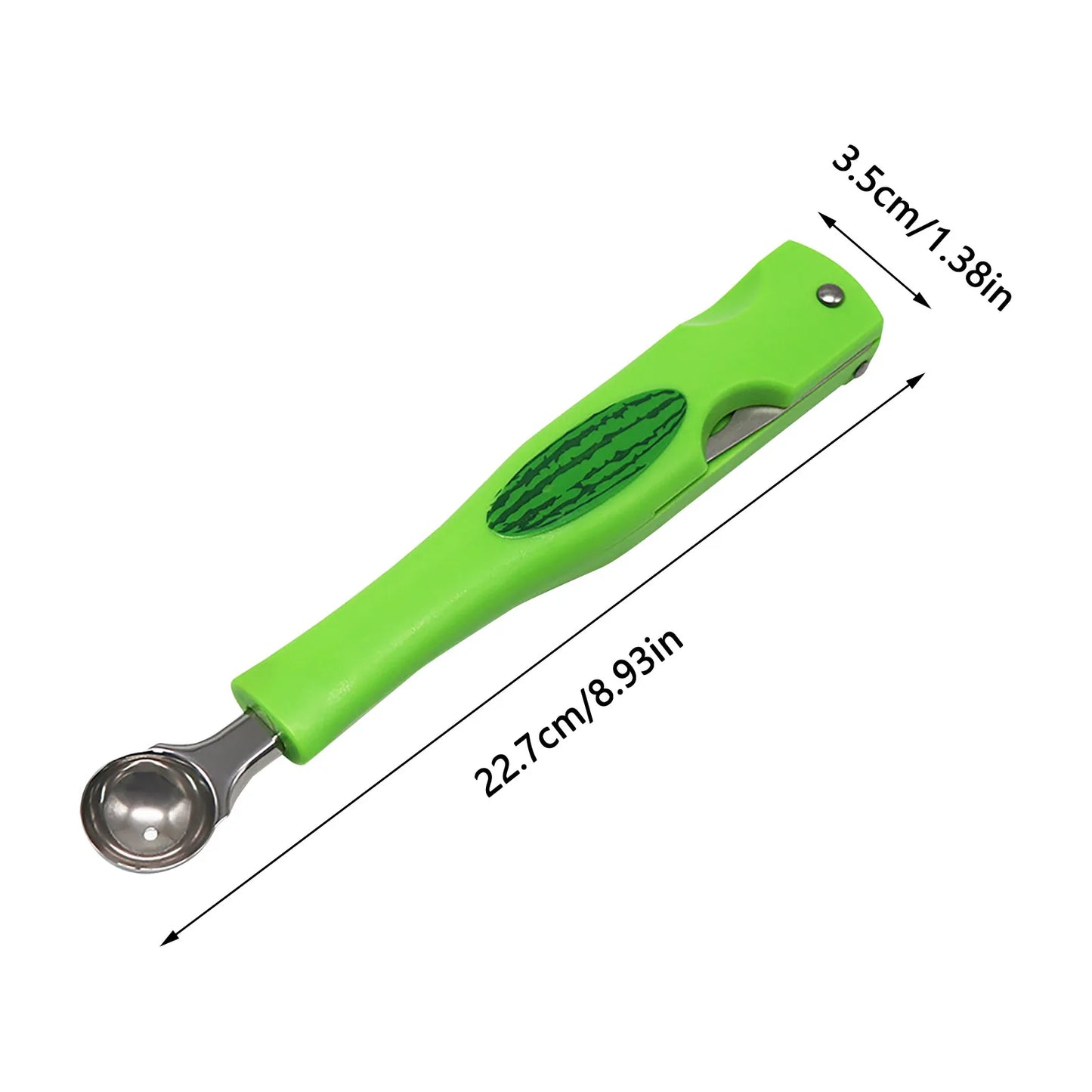 Multi Function Fruit Carving Knife Watermelon Baller Ice Cream Dig Ball Scoop Spoon Baller Kitchen DIY Cold Dishes Tools Gadgets