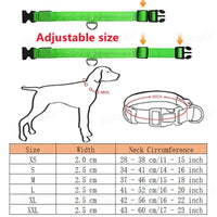 3 Modes Dog Luminous Charge Collar Led Usb Dogs Collars Detachable Night Led Glow Dog Loss Prevention Collar Pet Accessories