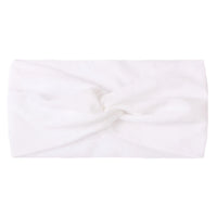 1 PCS Spring Summer Candy Color Baby Headband Girls Twisted Knotted Soft Elastic Baby Girl Headbands Hair Accessories