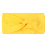 1 PCS Spring Summer Candy Color Baby Headband Girls Twisted Knotted Soft Elastic Baby Girl Headbands Hair Accessories