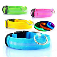 3 Modes Dog Luminous Charge Collar Led Usb Dogs Collars Detachable Night Led Glow Dog Loss Prevention Collar Pet Accessories