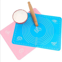 Silicone Non-Stick Rolling Mat Pastry Non-Slip Mat Kitchen Tools for Making Pastry Cakes Texture rolling pin Dough roller Baking